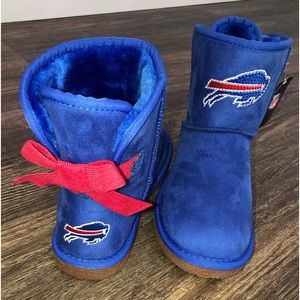 Women's Buffalo Bills Cuce Low Team Ribbon Boots - Size 8